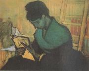 Vincent Van Gogh L'Arlesienne:Madame Ginoux with Gloves and Umbrella (nn04) oil